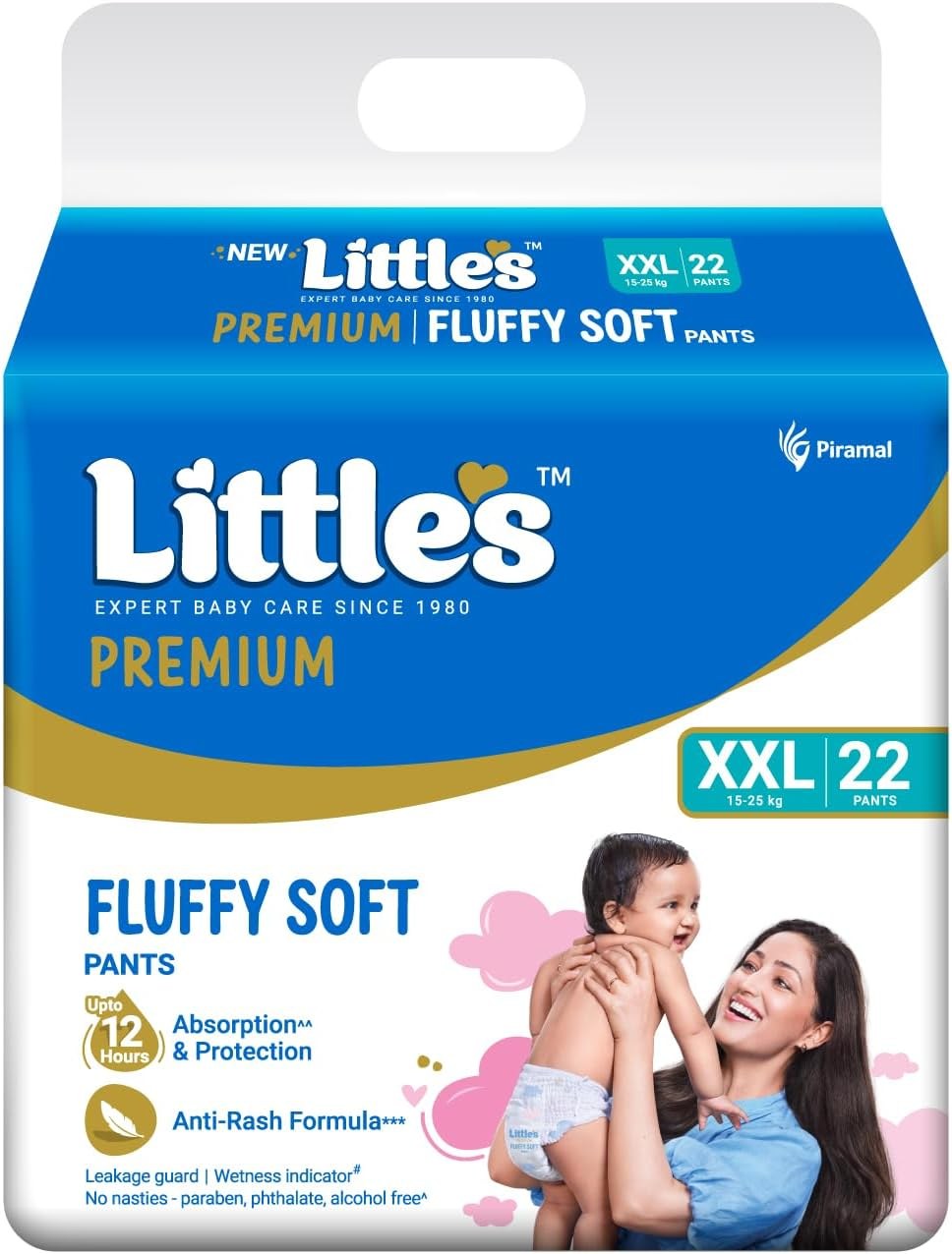 Little's Premium Baby Diapers XXL Size